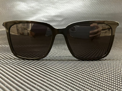 MONT BLANC MB0084SK 001 Black Rectangle 56 mm Men's Sunglasses