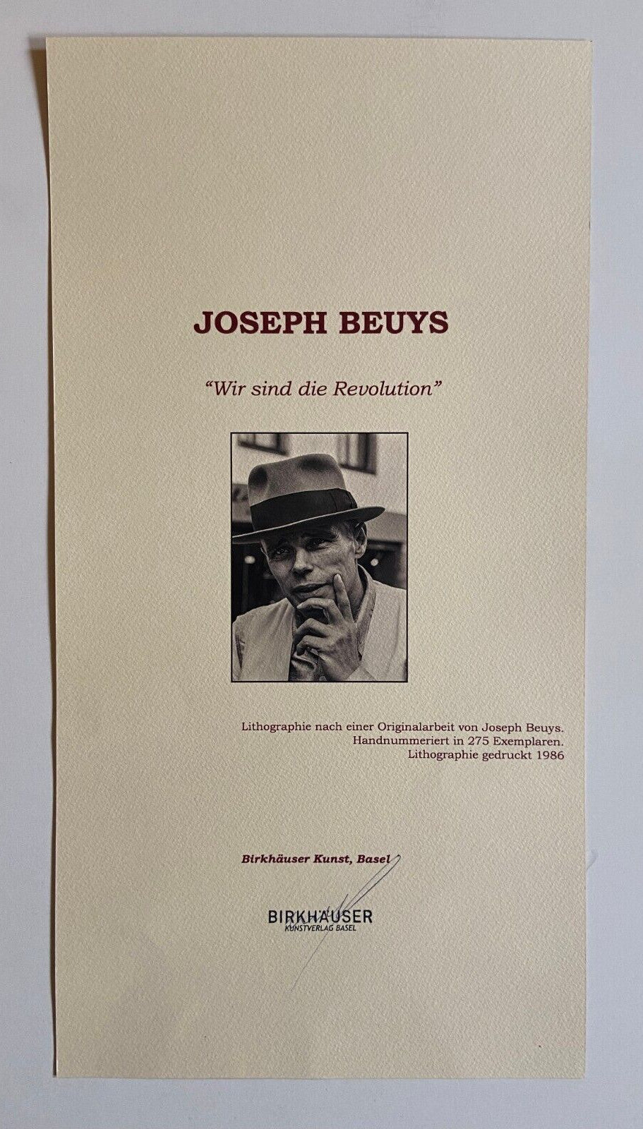 Joseph Beuys 'The Revolution Is Us'