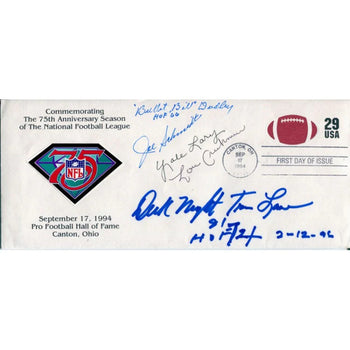 Bullet Bill Dudley, Joe Schmidt, Yale Lary, Lou Creekmore, And Dick Night Train
