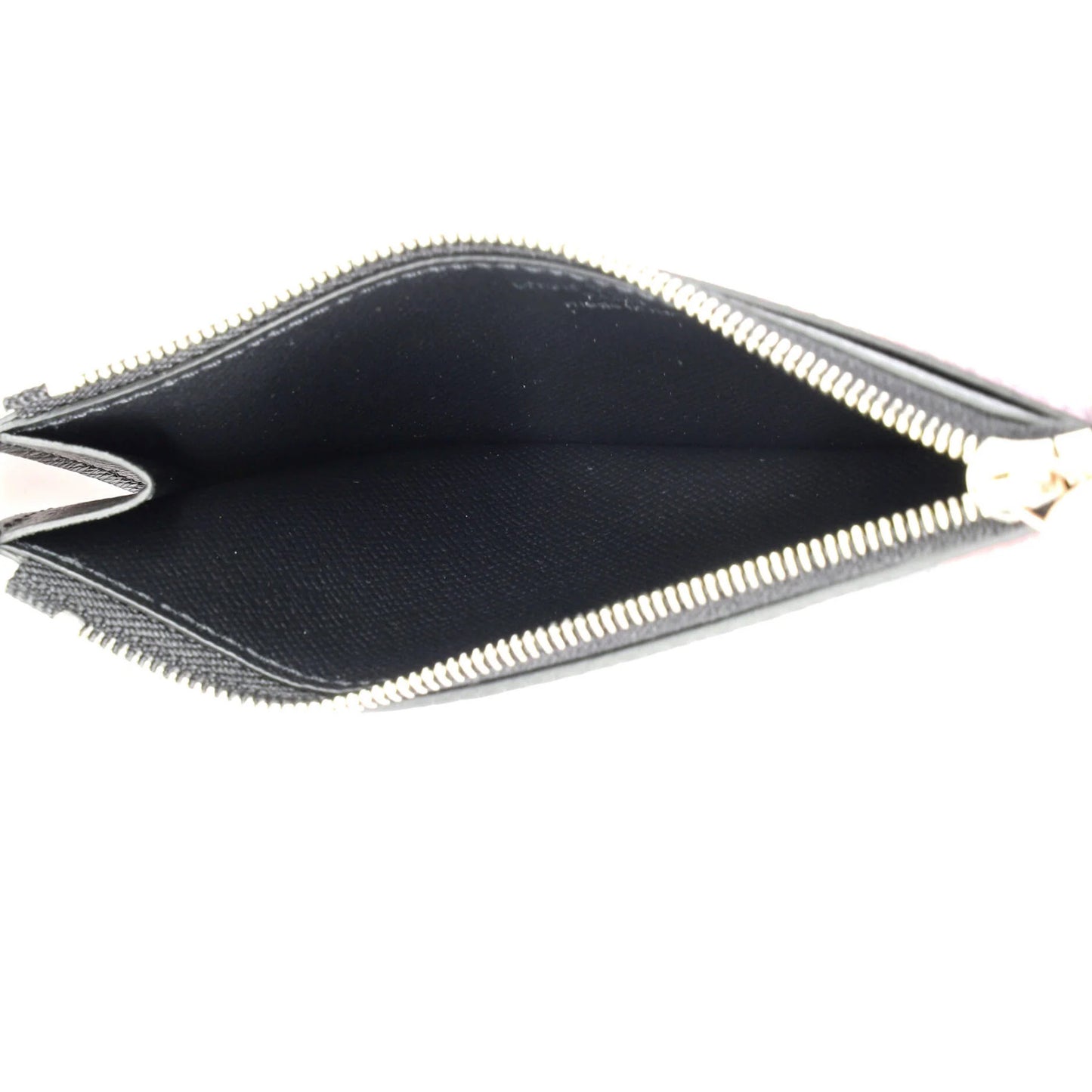 Louis Vuitton Coin Card Holder Sunrise Monogram Eclipse Canvas