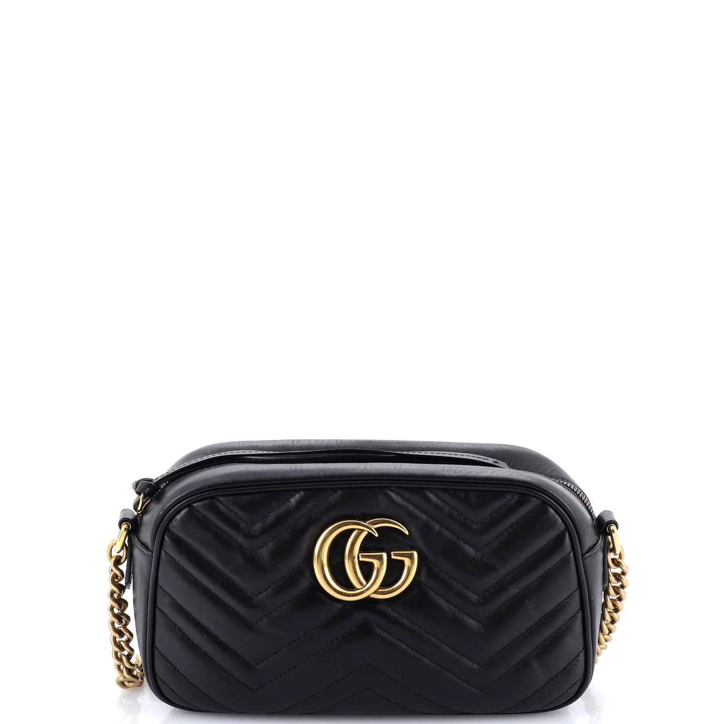 Gucci Gg Marmont Shoulder Bag Matelasse Leather Small