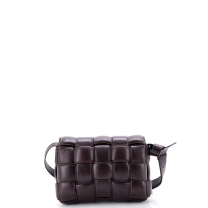 Bottega Veneta Cassette Crossbody Bag Padded Maxi Intrecciato Leather Small