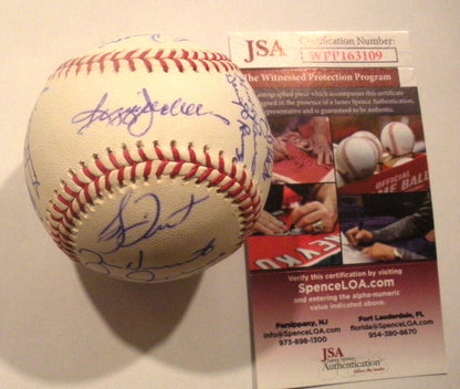 Reggie Jackson 1978 New York Yankees Team Signed