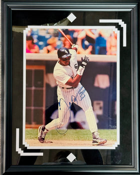 Frank Thomas Autographed 11X14 Framed Photo