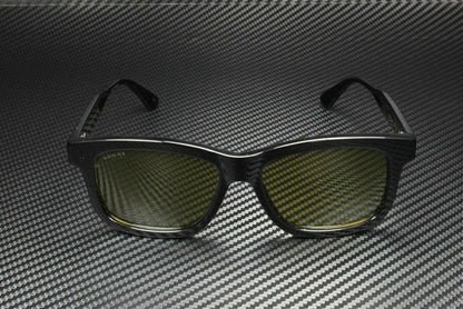 GUCCI GG0824S 006 Black Brown Rectangle Square 55