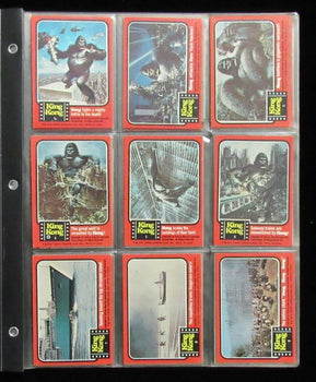 1976 Topps King Cong Complete 55 Card Set 11/11 Stickers 197530