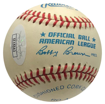 Joe Grahe Autographed Official American League Baseball (Jsa)