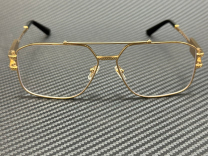 Versace Ve1302 1002 Gold Men'S 59 Mm Eyeglasses