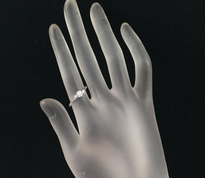 Tasaki Ring Diamond 0.30Ct H Vvs2 3Ex Us5.5-5.75