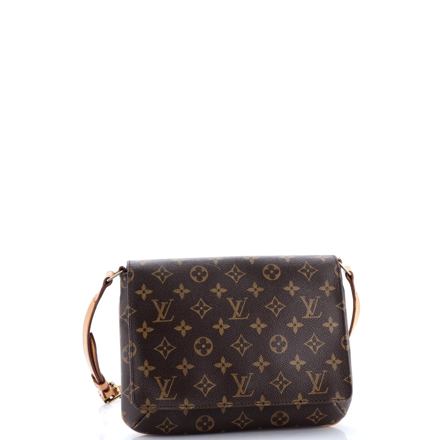 Louis Vuitton Musette Tango Handbag Monogram Canvas