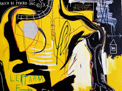 Jean-Michel Basquiat Lithograph Coa Signed Numbered - Jasper Johns