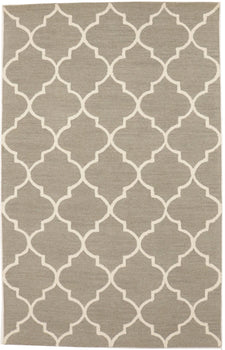 5X8 Ft Hand-Tufted Modern Rug Pastel Brown