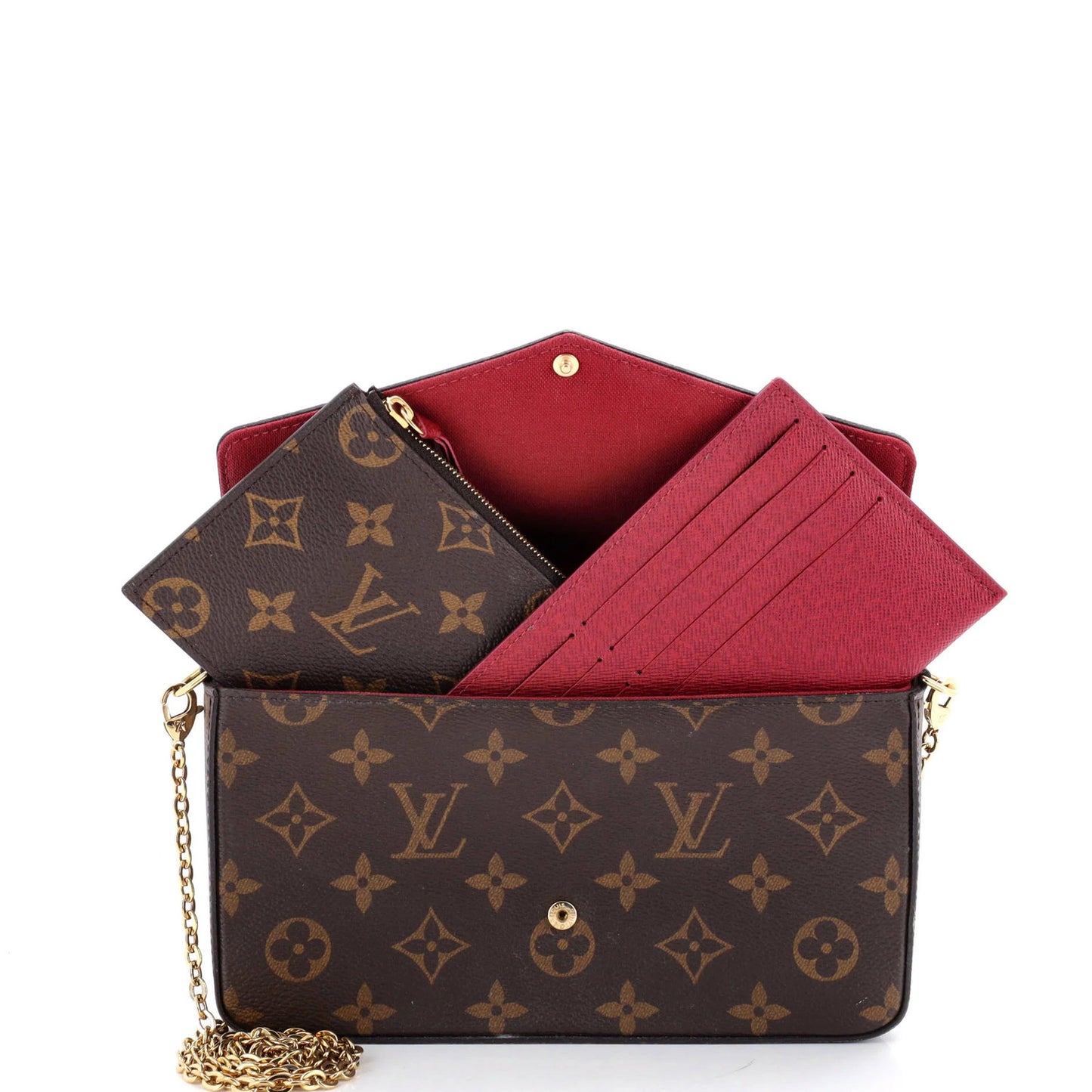 Louis Vuitton Felicie Pochette Monogram Canvas