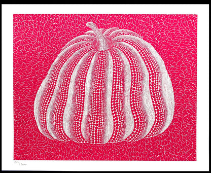 Yayoi Kusama Lithograph Mori Museum Coa Numbered Limited To 200