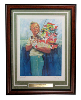 Arnold Palmer Autographed/Signed 16X20 Lithograph