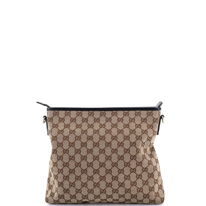 Gucci Web Messenger Bag Gg Canvas Medium
