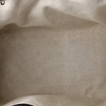 Gucci Iccug Tote Embroidered Faux Raffia Large