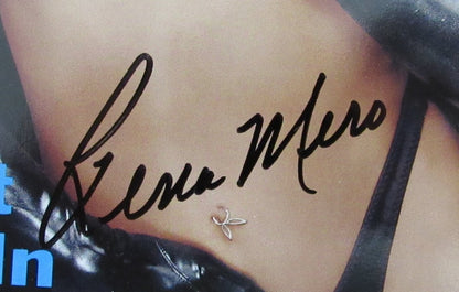 Rena Mero "Sable" Signed/Auto Sept 1999 Playboy Magazine No Label Psa/Dna 192862