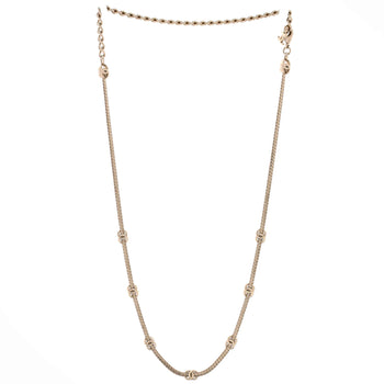 Chanel Multiple Mini Cc Chain Necklace Metal