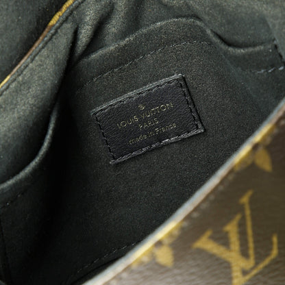 Louis Vuitton Locky Handbag Monogram Canvas With Leather Bb