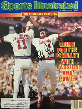 Bob Grich Signed Sports Illustrated - October 20 1986