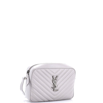 Saint Laurent Lou Camera Bag Matelasse Chevron Leather Small
