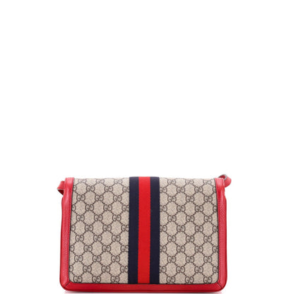 Gucci Queen Margaret Shoulder Bag Gg Coated Canvas Medium