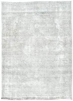 Vintage Stone-Washed Oriental Rug Distressed