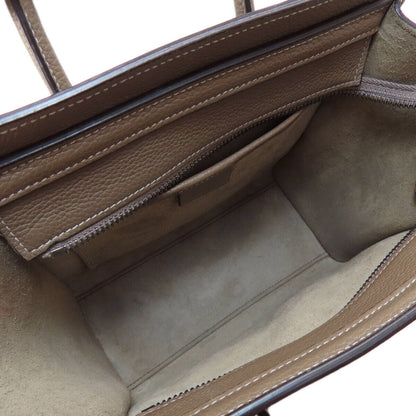 Celine   Handbag Luggage Nano 2 Way Calf
