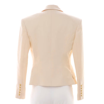 Balmain Women'S Double Breasted Blazer Wool