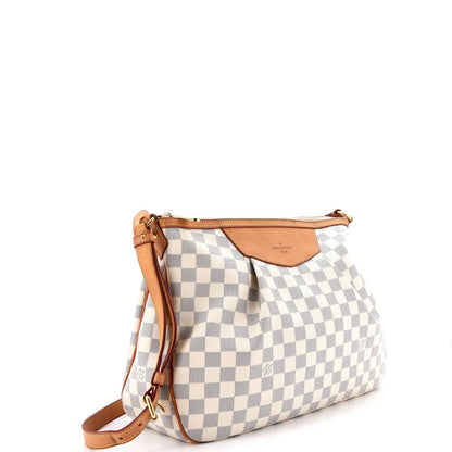 Louis Vuitton Siracusa Handbag Damier Mm