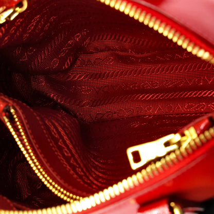 Prada Promenade Bag Vernice Saffiano Leather Small