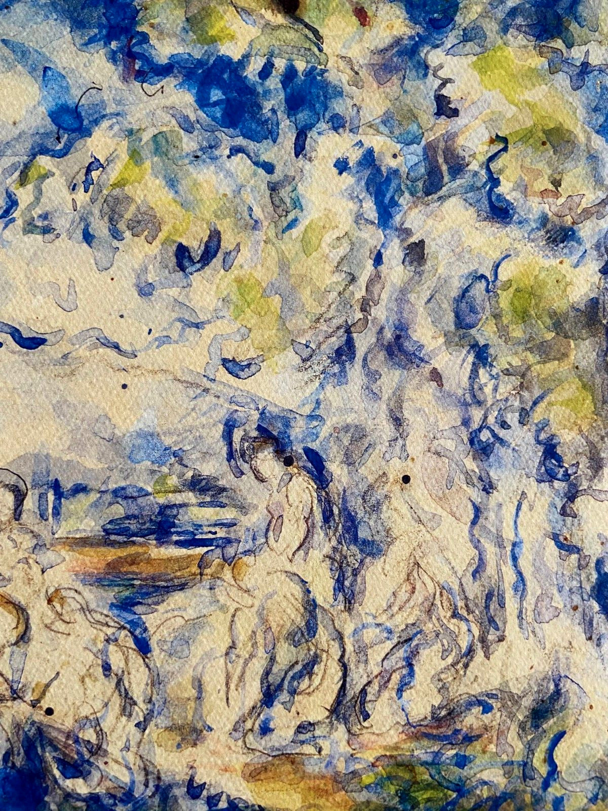 Paul Czanne Bathers Lithograph