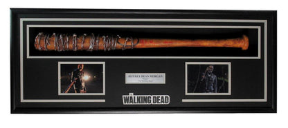 Jeffrey Dean Morgan Signed/Auto Bat Framed "Negan