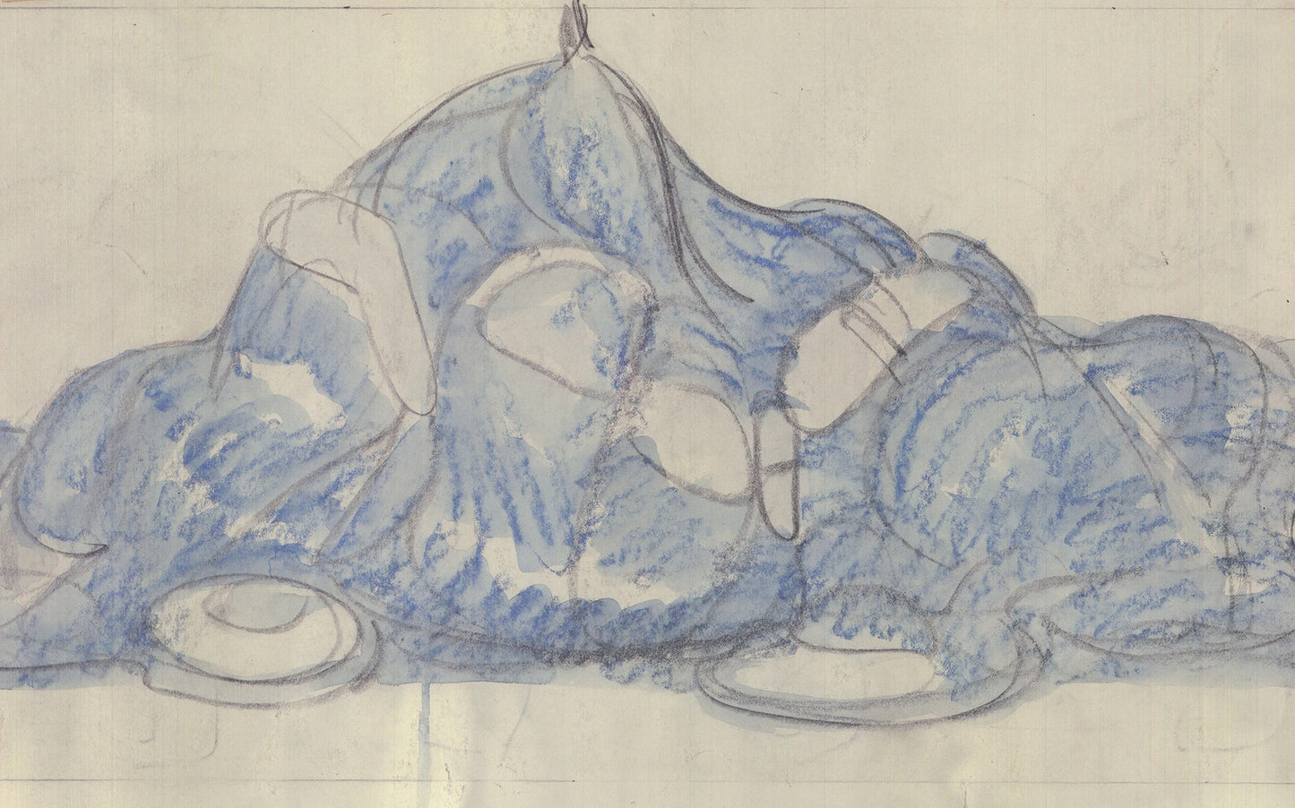 Claes Oldenburg Drawings - " Offset Lithograph Pop Art Bl