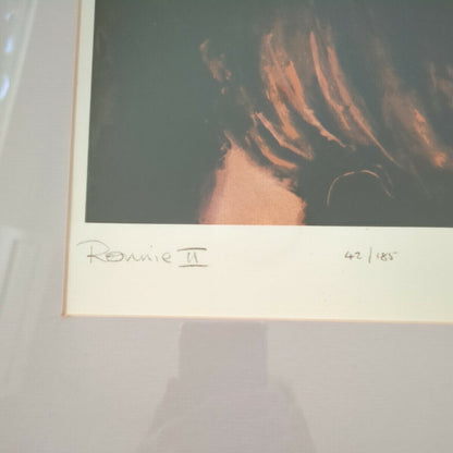 Ron Ronnie Wood Rolling Stones Serigraph Limited