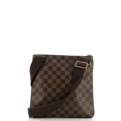 Louis Vuitton Brooklyn Pochette Plate Damier