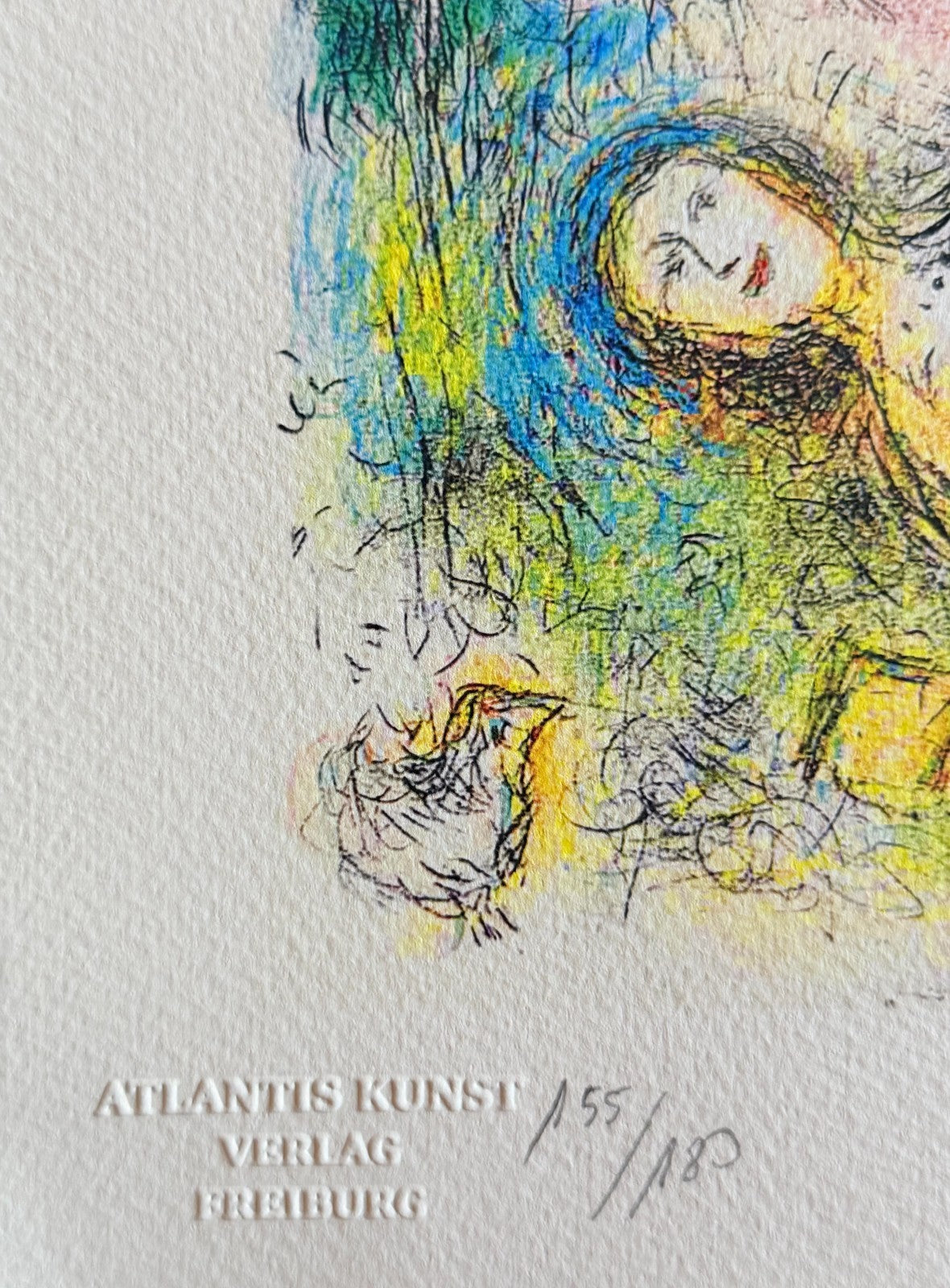 Marc Chagall Lithograph # (Numbered)