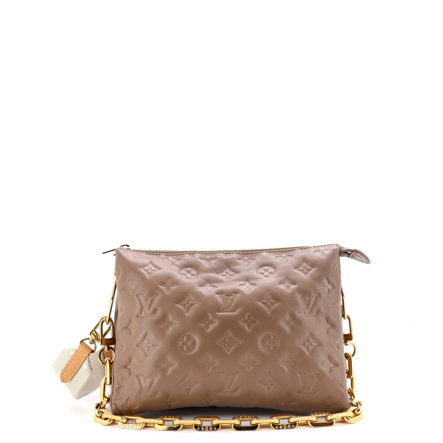 Louis Vuitton Coussin Bag Monogram Embossed Lambskin Pm