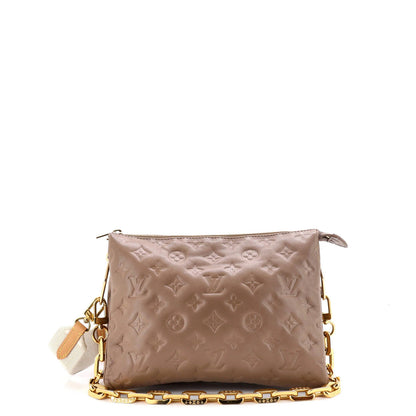 Louis Vuitton Coussin Bag Monogram Embossed Lambskin Pm