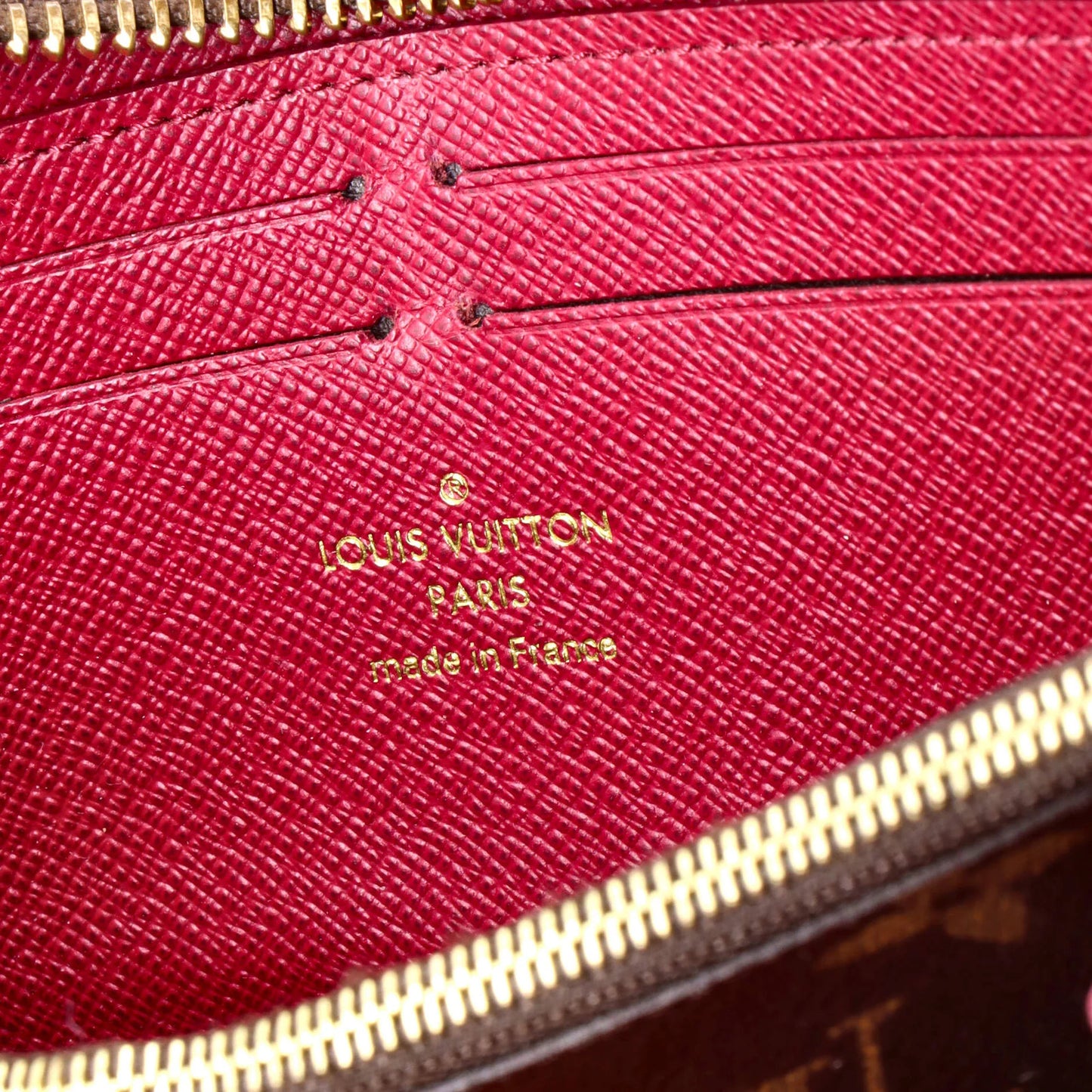 Louis Vuitton Clemence Wallet Monogram Canvas