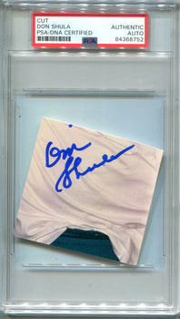 Don Shula Autographed Photo Cut Psa Auto Authentic