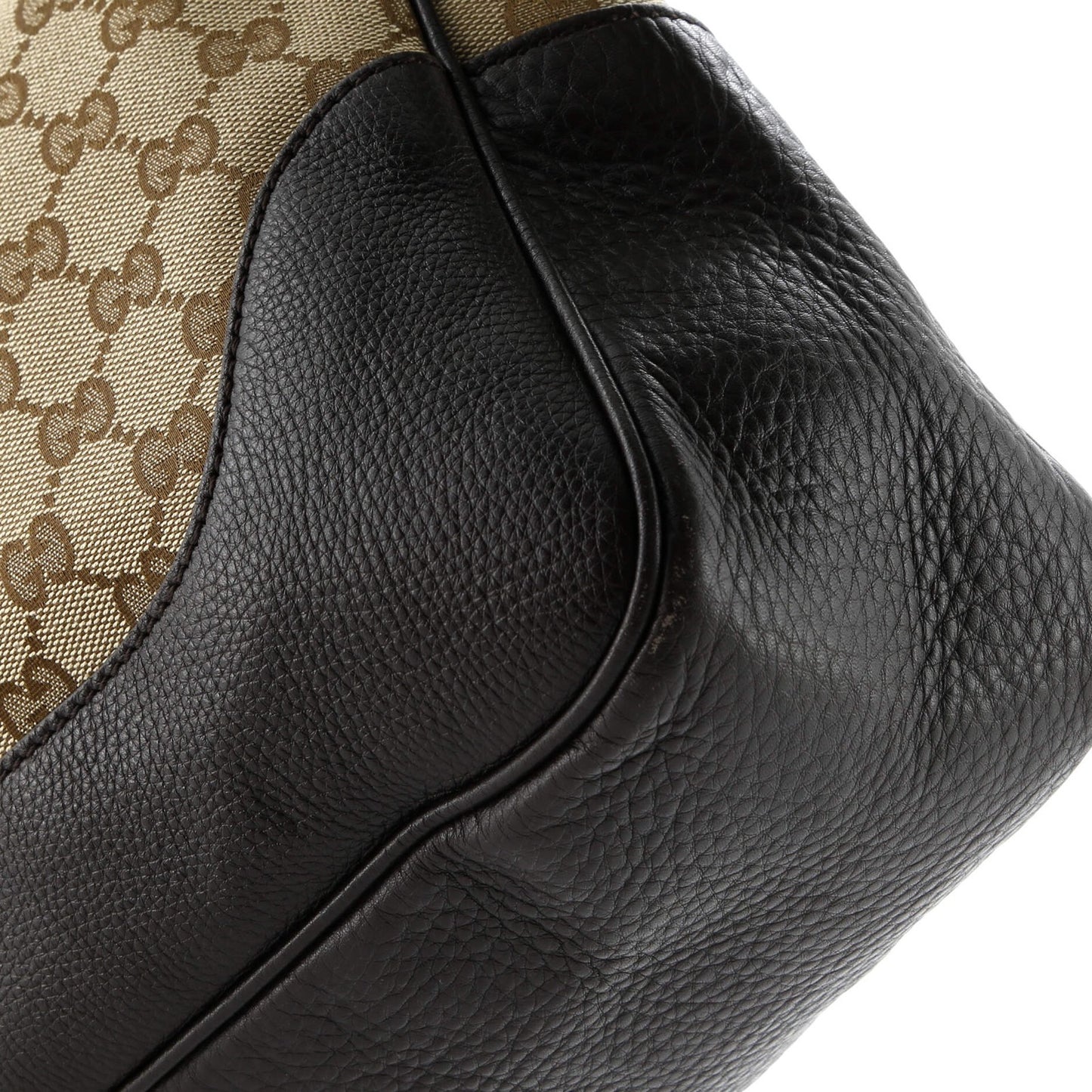 Gucci Diana Bamboo Shoulder Bag Gg Canvas Medium