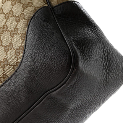 Gucci Diana Bamboo Shoulder Bag Gg Canvas Medium