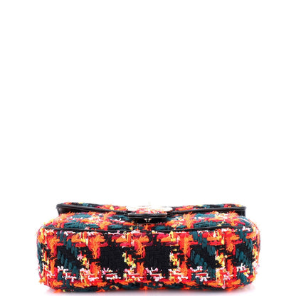 Gucci Gg Marmont Flap Bag Tweed Small