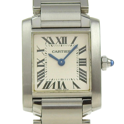Cartier Tank Franaise Sm W51008Q3 Ss 2-Hand 25Mm X 20Mm