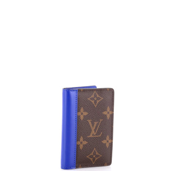 Louis Vuitton Pocket Organizer Macassar Monogram Canvas And Leather