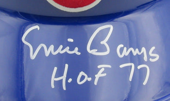 Ernie Banks Hof Signed/Insc Mlb Batting Helmet