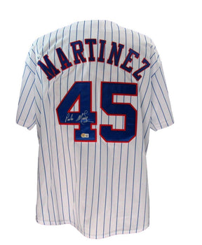 Pedro Martinez Signed Majestic Xl Baseball Jersey
