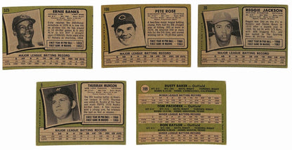 1971 Topps Baseball Complete Set (752) Cards Aaron Clemente Munson Ryan 189194